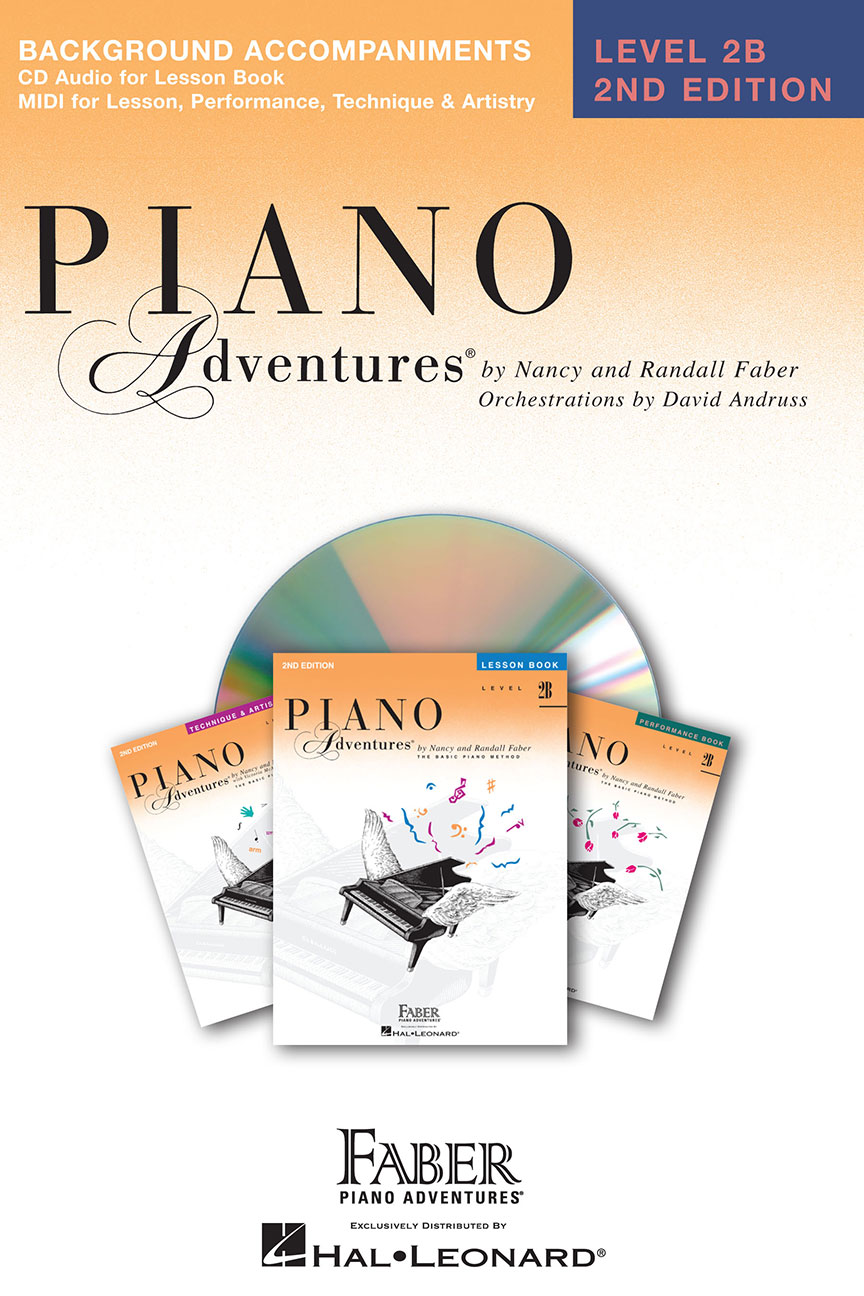 Piano Adventures® Level 2B Lesson Book Enhanced CD