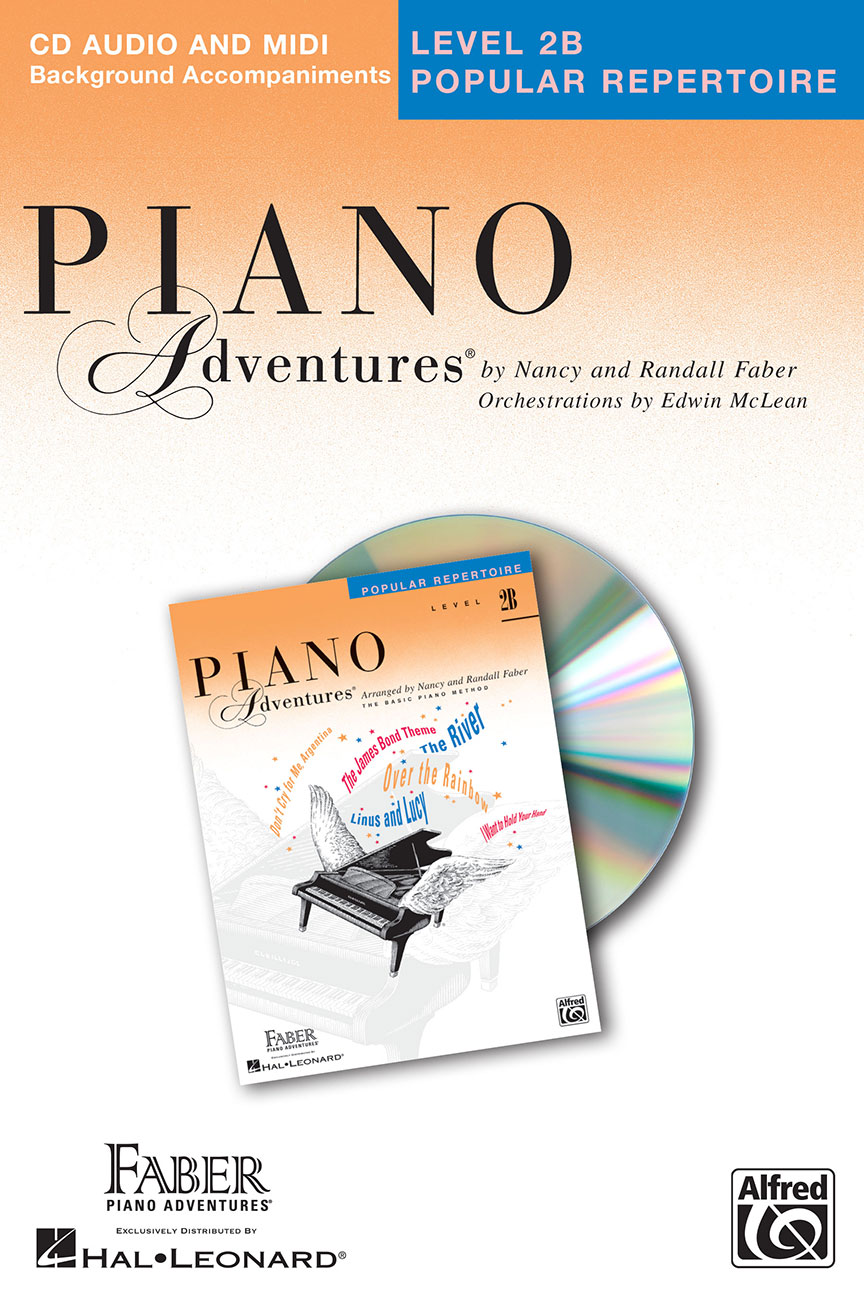 Piano Adventures® Level 2B Popular Repertoire CD