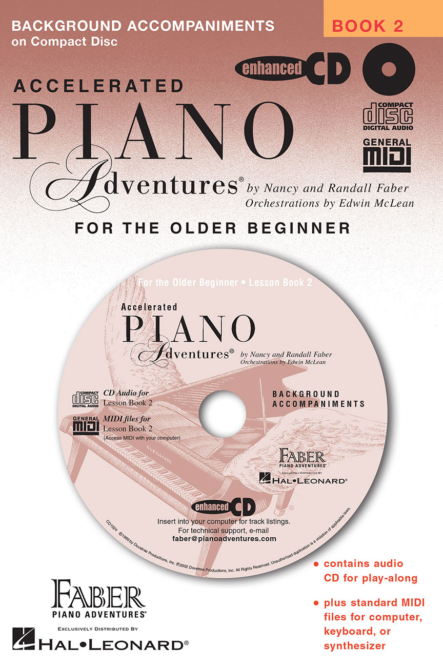 Accelerated Piano Adventures® Lesson Book 2 Enhanced CD