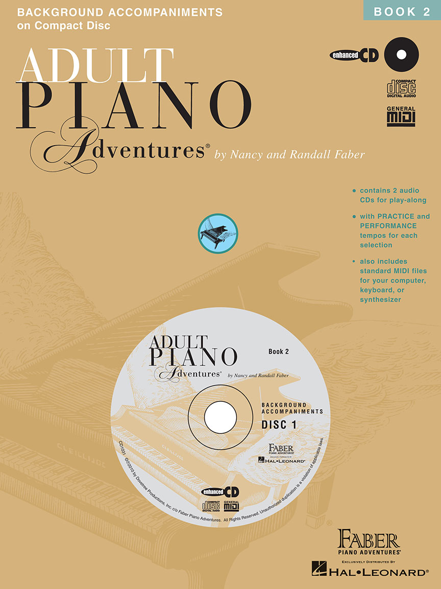 Adult Piano Adventures All-in-One Lesson Book 2 CD