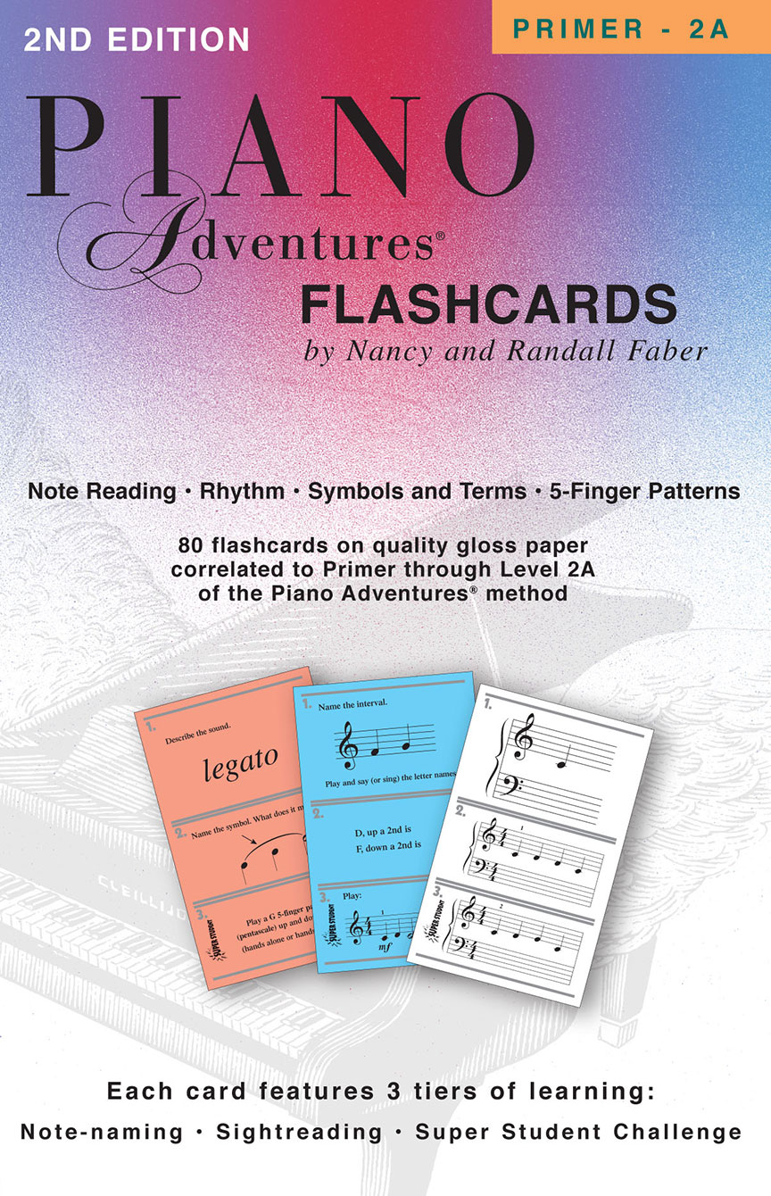 Piano Adventures® Flashcards