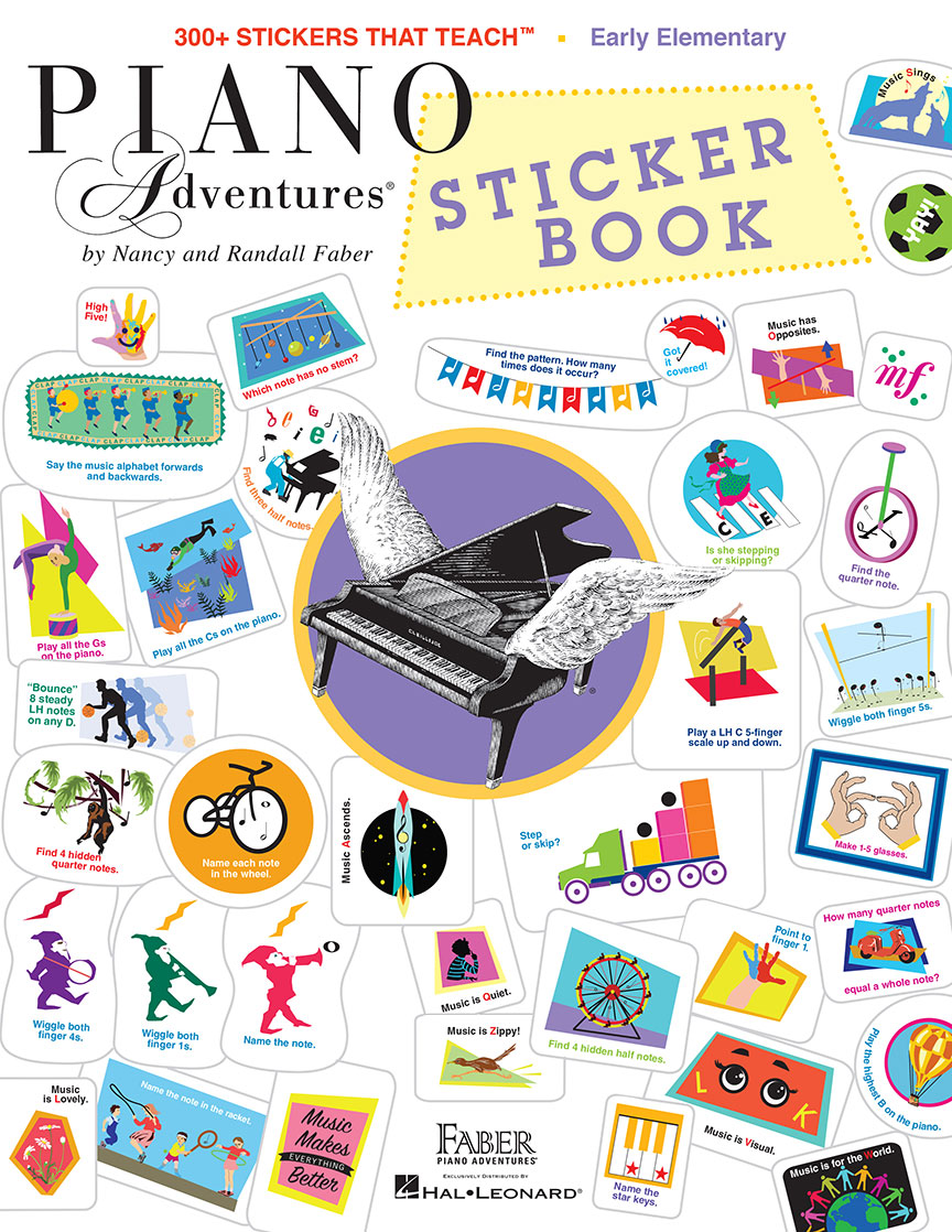 Piano Adventures® Sticker Book