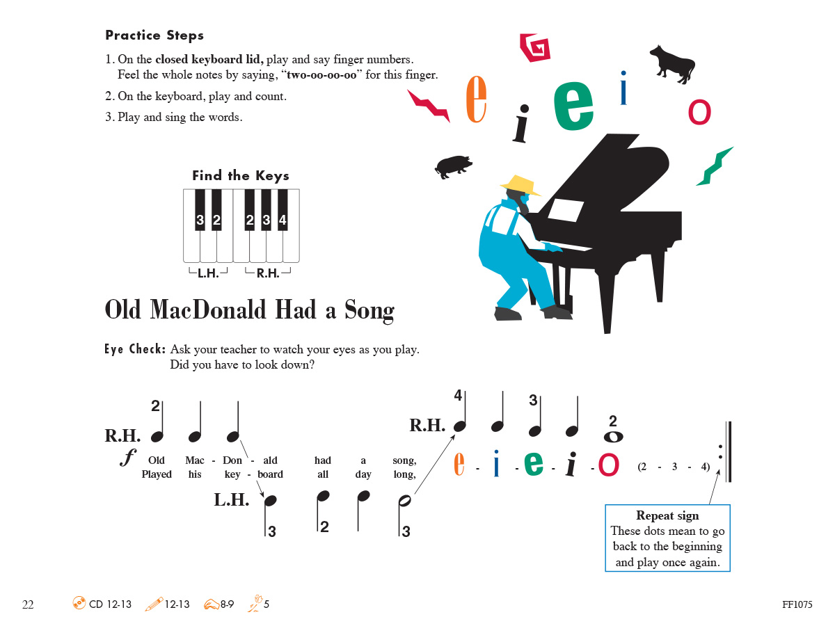 Piano Adventures® Primer Level Lesson Book – 2nd Edition