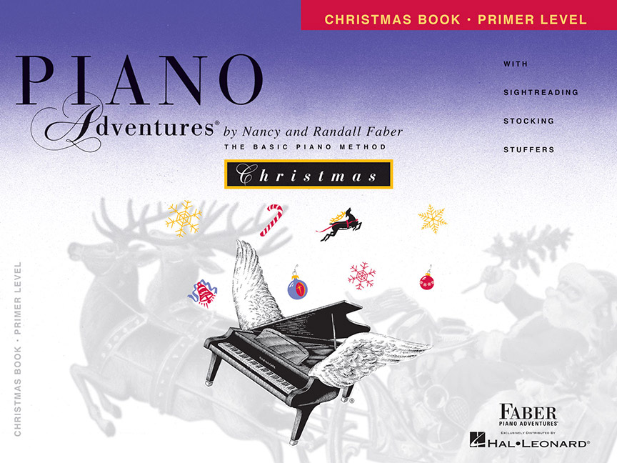 guardarropa Enlace Puntero Piano Adventures® Primer Level Christmas Book - Faber Piano Adventures