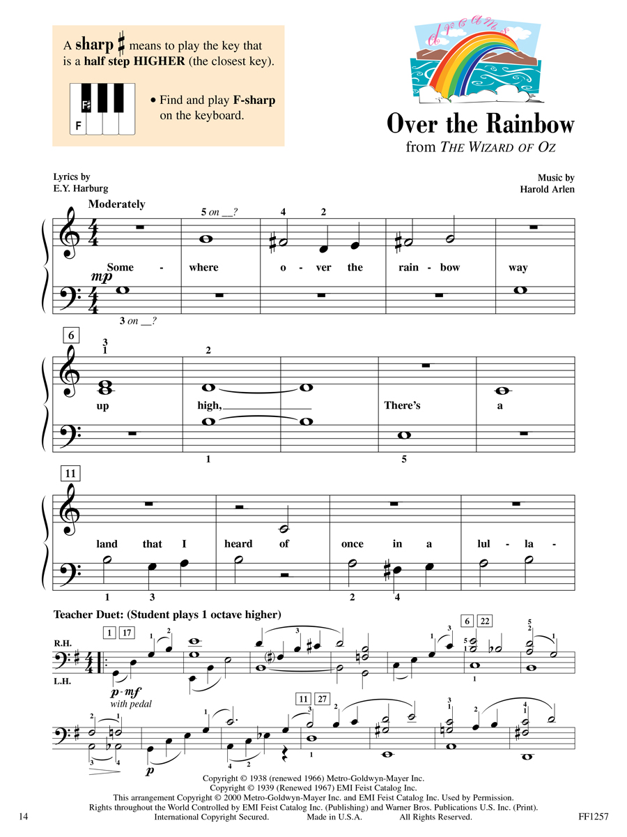 Piano Adventures: Performance Book – Level 1 - Theme Music