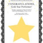 Piano Adventures® Primer Level Gold Star Performance Book