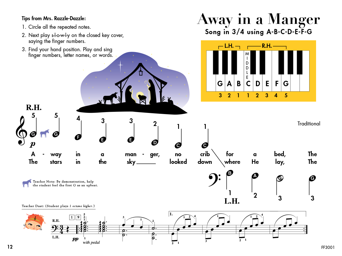 My First Piano Adventure® Christmas Book B - Faber Piano Adventures
