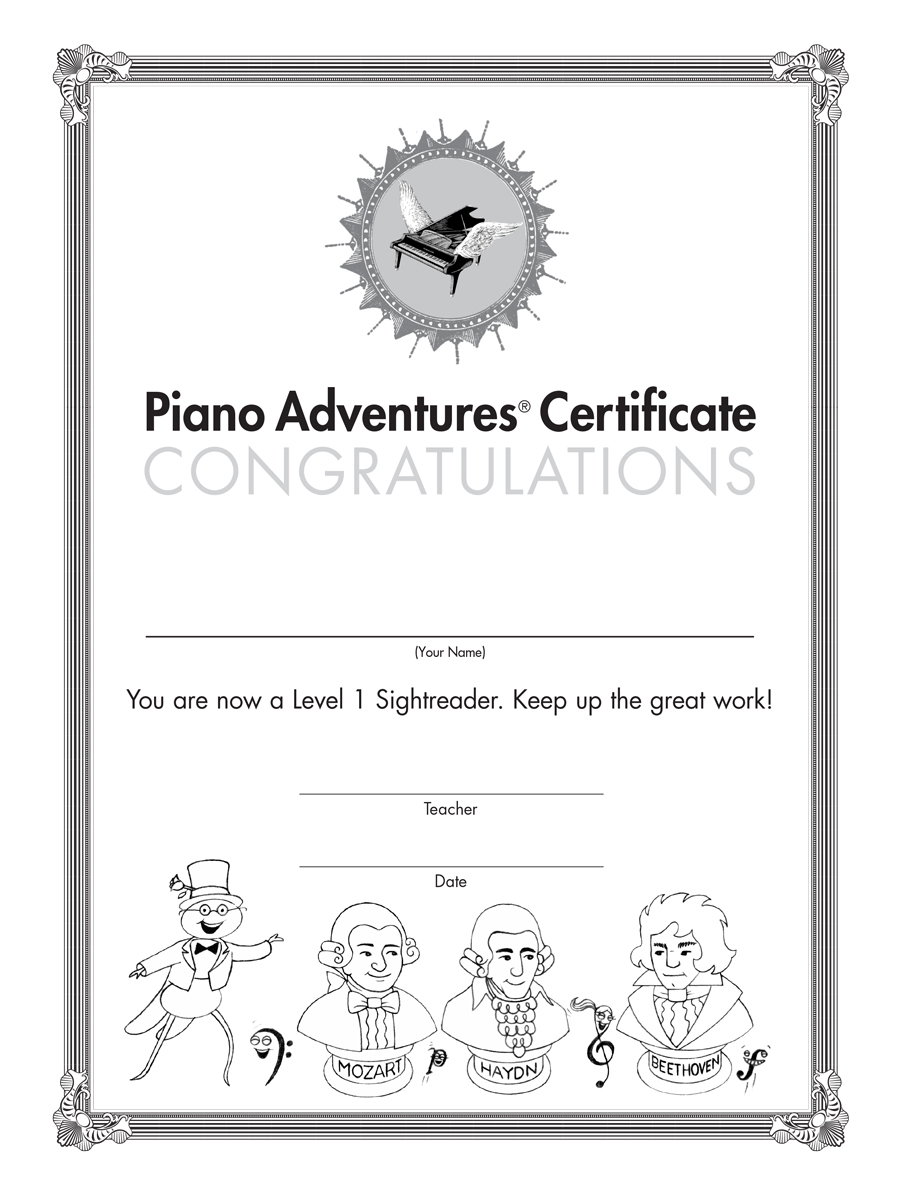 Piano Adventures - Sightreading Book - Level 1 (Paperback) 