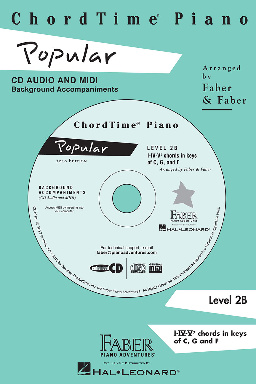 ChordTime® Piano Popular CD
