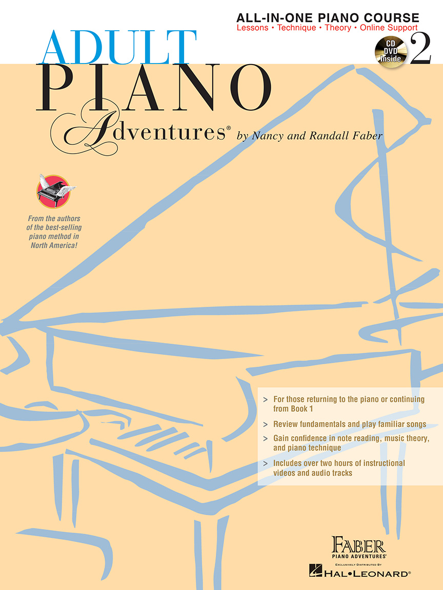 Adult Piano Adventures® All-in-One Lesson Book 2 with CD